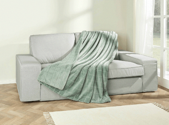 HOME CREATION Koc pluszowy