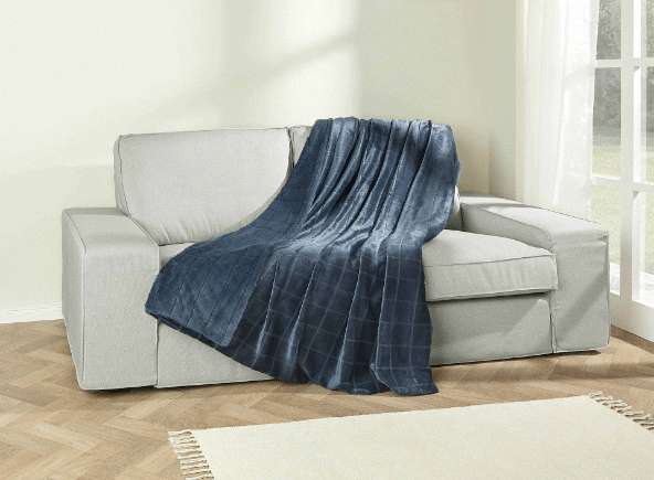 HOME CREATION Koc pluszowy