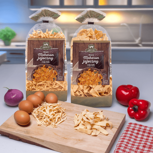LANDFREUDE Makaron 5-jajeczny wstążki