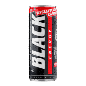 BLACK Napój energetyzujący
