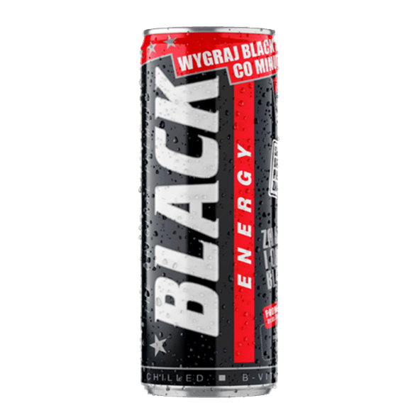 BLACK Napój energetyzujący