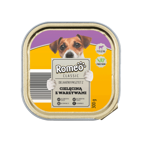 ROMEO Karma mokra dla psa