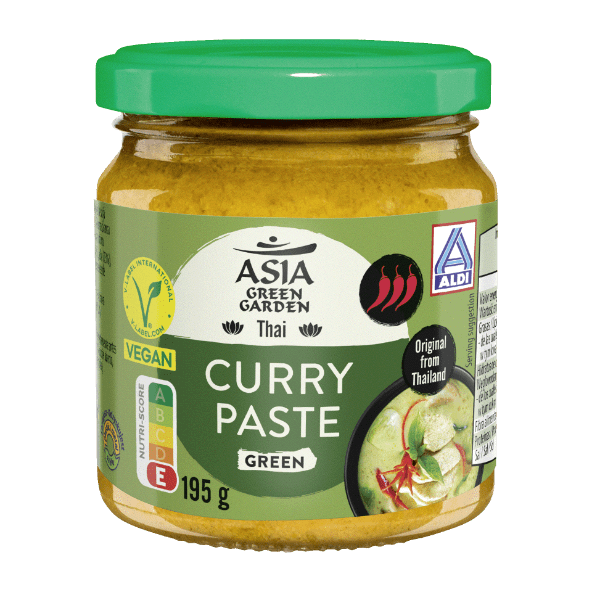 ASIA GREEN GARDEN Pasta curry