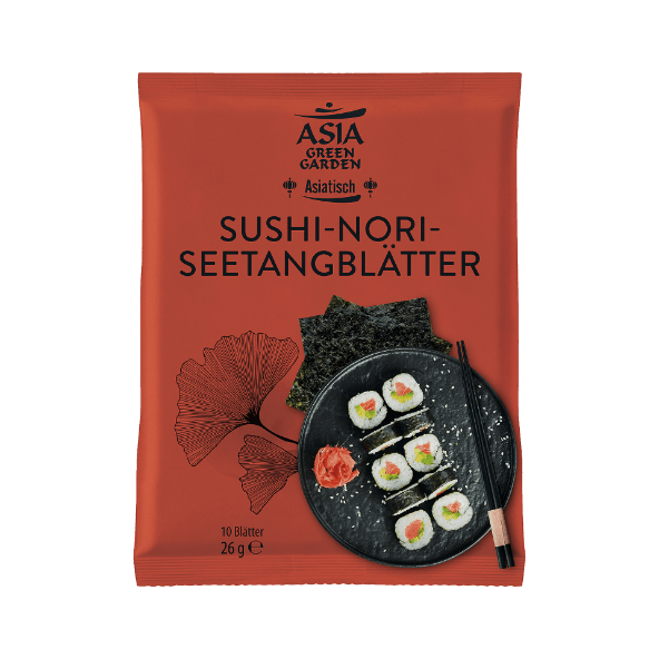 ASIA GREEN GARDEN Sushi nori – prażone algi morskie