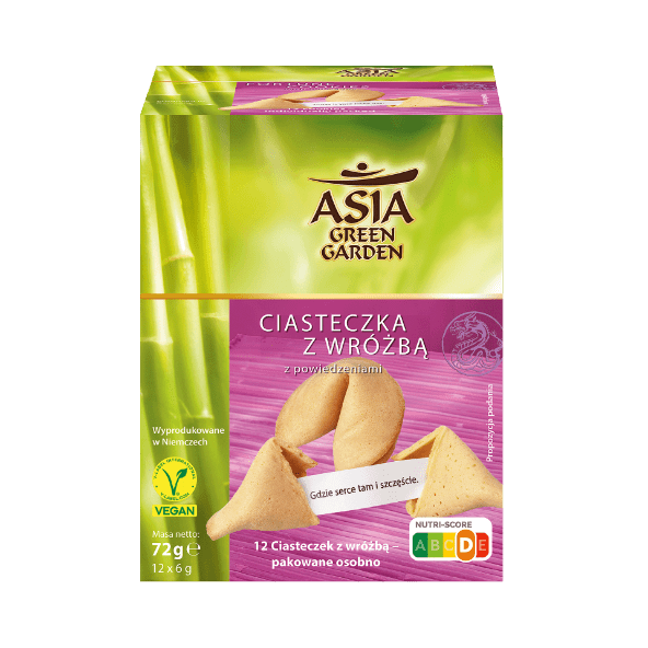 ASIA GREEN GARDEN Ciasteczka z wróżbą