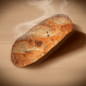 Chleb pane z oliwkami