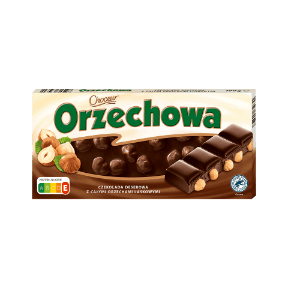 CHOCEUR Czekolada deserowa z całymi orzechami laskowymi