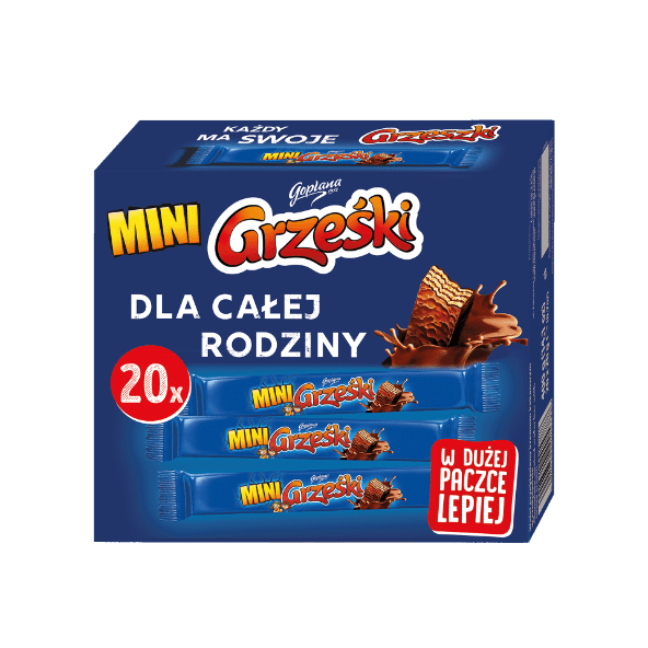 GOPLANA Wafle Mini Grześki