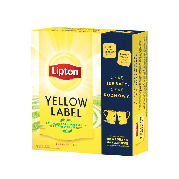 LIPTON Herbata czarna Yellow Label