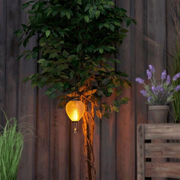 CASALUX Lampa ogrodowa solarna balon