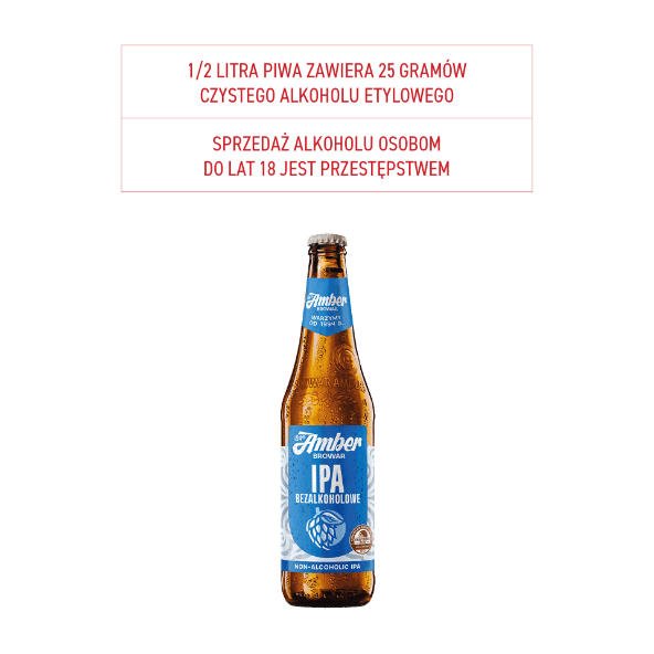 Piwo Amber IPA 0%