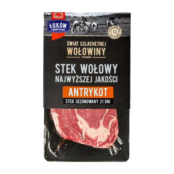 ŁUKÓW Stek z rostbefu/antrykotu