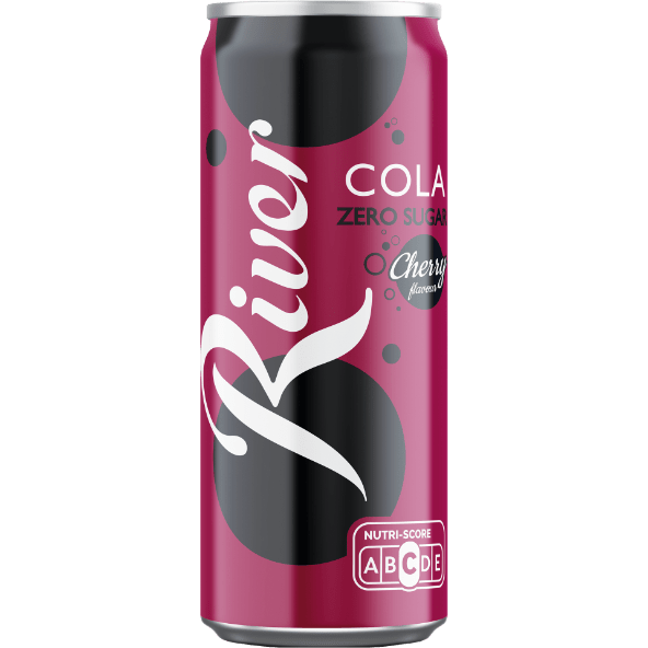 RIVER Cola wiśniowa zero sugar