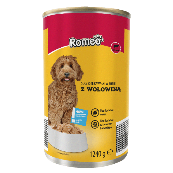ROMEO Karma mokra dla psa