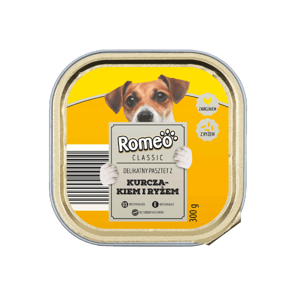 ROMEO Karma mokra dla psa