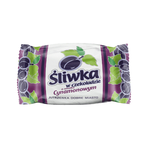 JUTRZENKA DOBRE MIASTO Śliwka w czekoladzie zimowe smaki