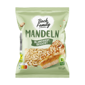 BACK FAMILY Migdały blanszowane siekane