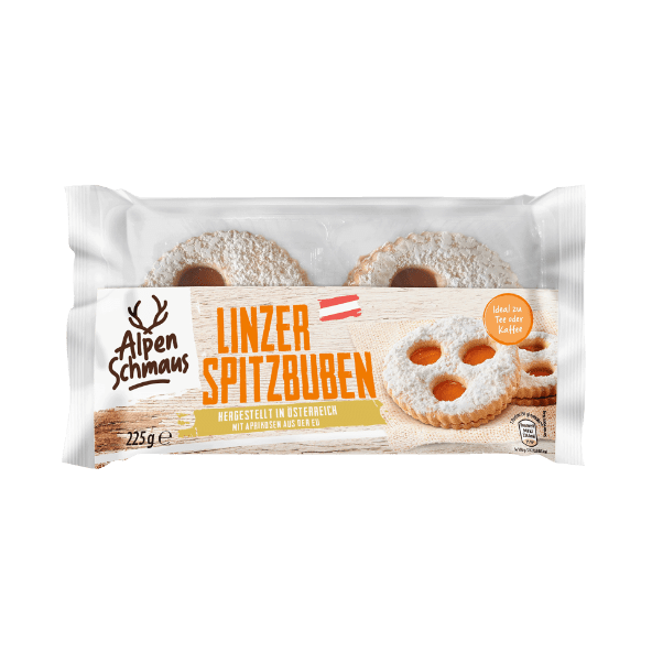 ALPENSCHMAUS Ciastka kruche z nadzieniem