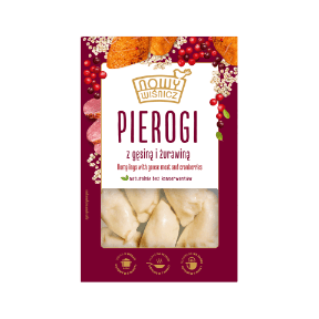 NOWY WIŚNICZ Pierogi z gęsiną i żurawiną