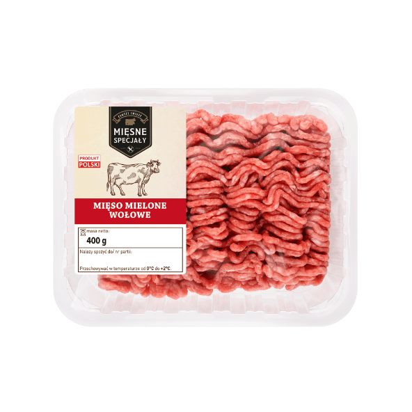 MIĘSNE SPECJAŁY Mięso mielone wołowe
