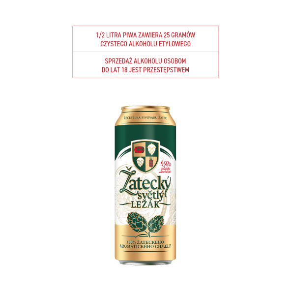 Piwo Žatecký Světlý Ležák