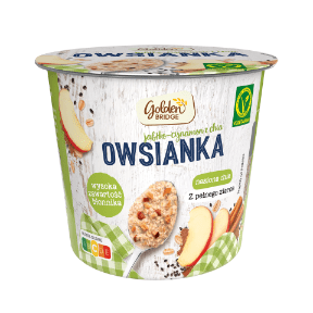 GOLDEN BRIDGE Owsianka z nasionami chia