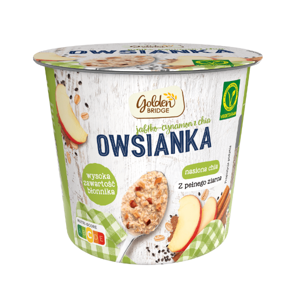 GOLDEN BRIDGE Owsianka z nasionami chia