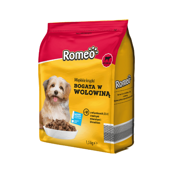 ROMEO Karma półmokra dla psa