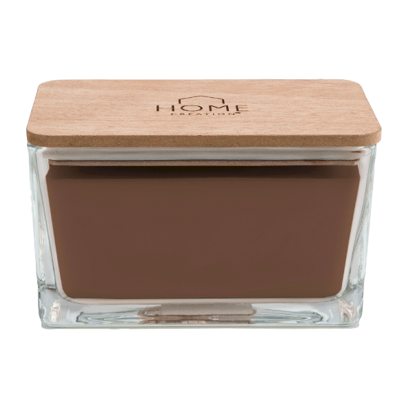 HOME CREATION Świeca zapachowa premium z drewnianym knotem