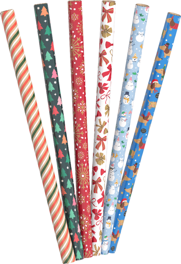 Świąteczny papier ozdobny