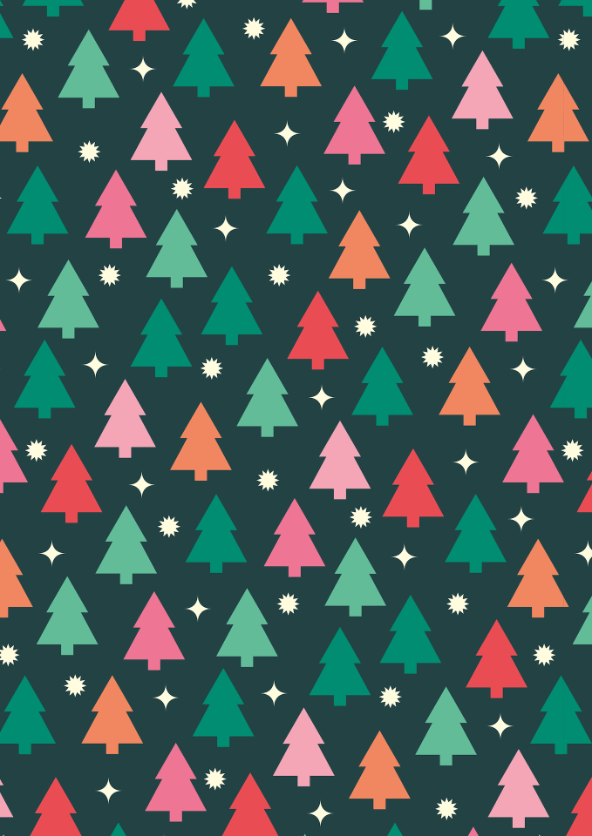 Świąteczny papier ozdobny