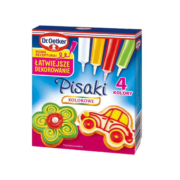 DR. OETKER Pisaki pastelowe/cukrowe