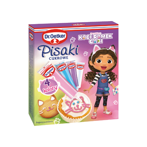 DR. OETKER Pisaki pastelowe/cukrowe