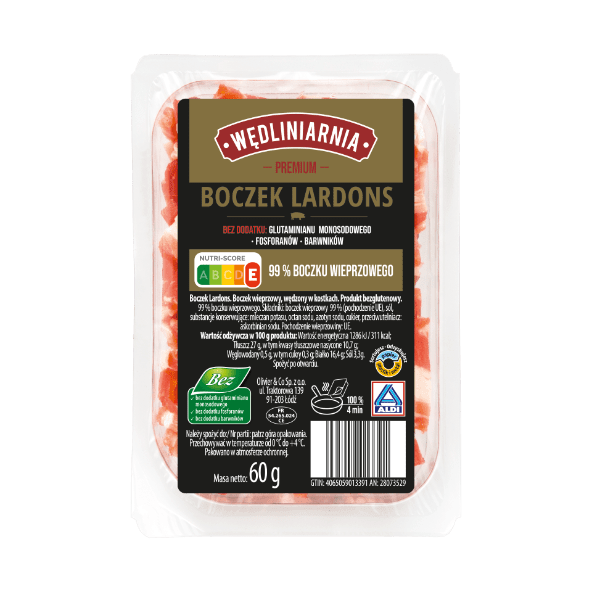 WĘDLINIARNIA PREMIUM Boczek Lardons