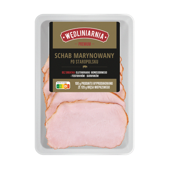 WĘDLINIARNIA PREMIUM Szynka marynowana/Schab marynowany po staropolsku