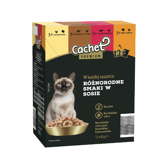 CACHET PREMIUM Karma mokra dla kota