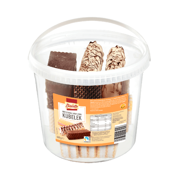 BISCOTTO Mieszanka wafli z pianką