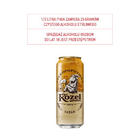 Piwo Kozel Světlý Ležák