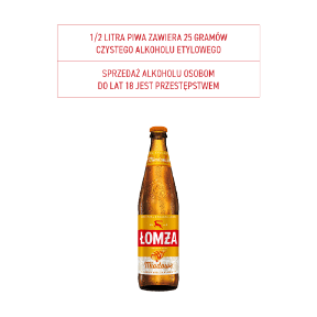 Piwo Łomża Miodowe