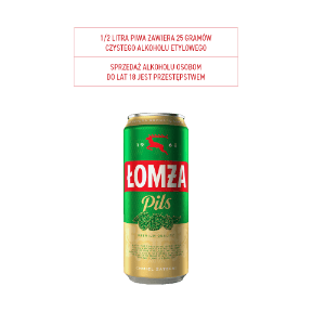 Piwo Łomża Pils