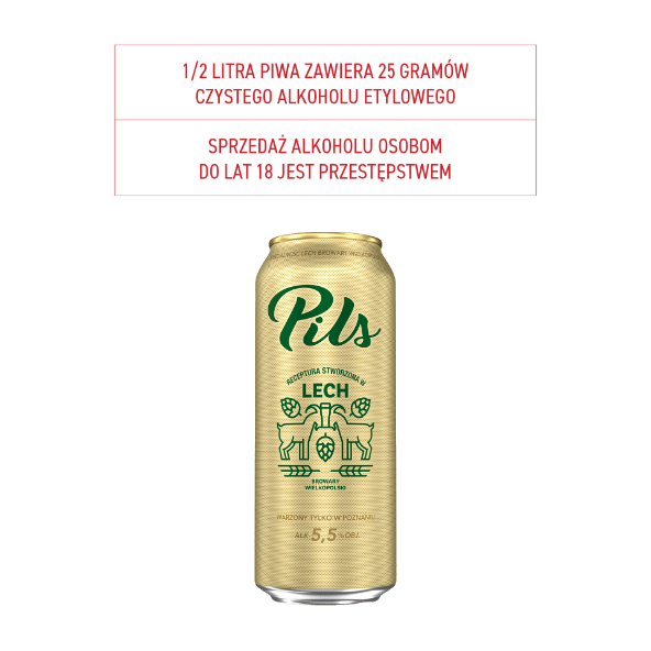 Piwo Lech Pils