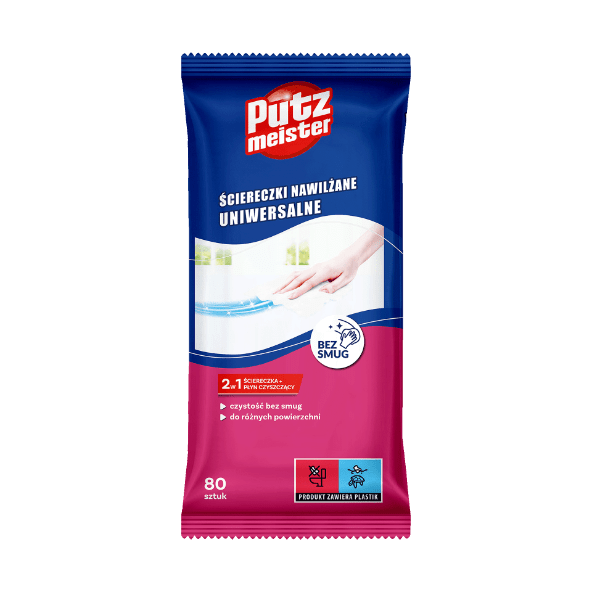 PUTZMEISTER Ściereczki nawilżane uniwersalne