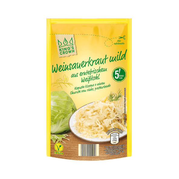 KING'S CROWN Kapusta kiszona