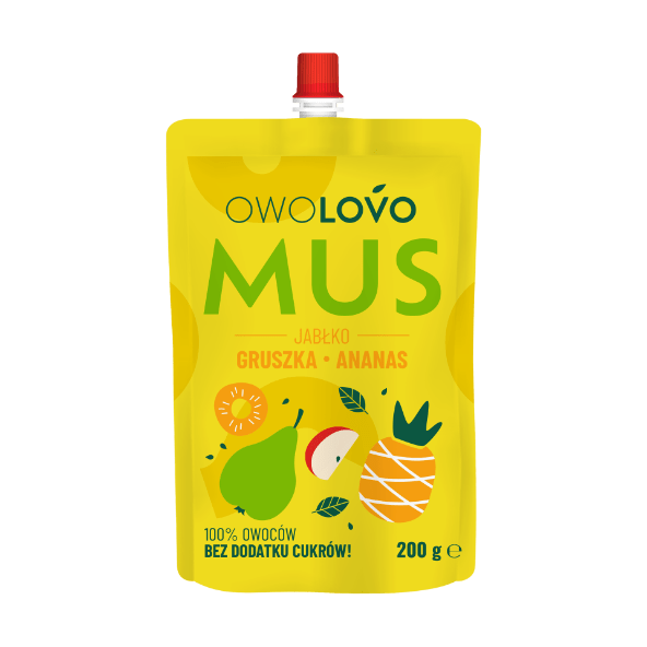 OWOLOVO Mus owocowy
