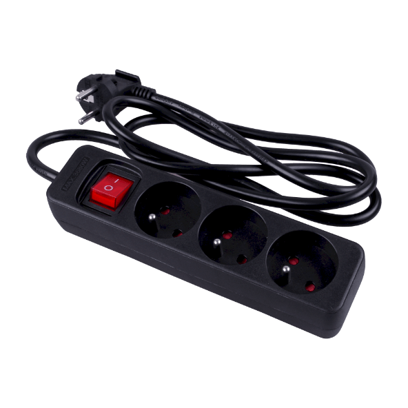 WORKZONE Listwa zasilająca 3-gniazdkowa
