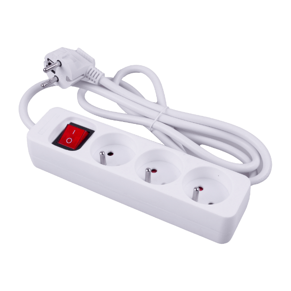 WORKZONE Listwa zasilająca 3-gniazdkowa