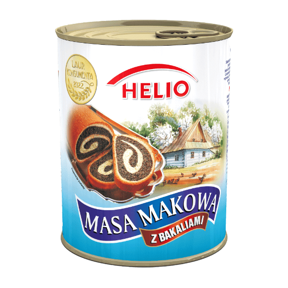 HELIO Masa makowa z bakaliami