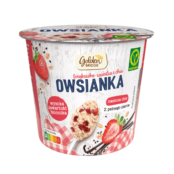 GOLDEN BRIDGE Owsianka z nasionami chia