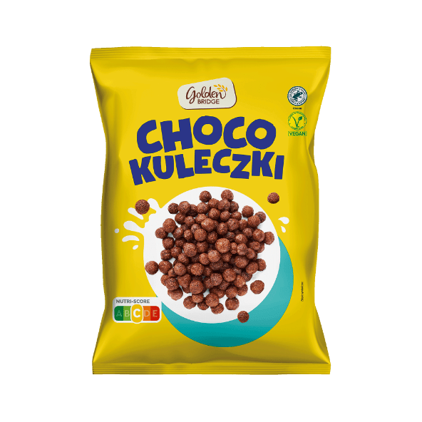 GOLDEN BRIDGE Płatki śniadaniowe Choco Kuleczki