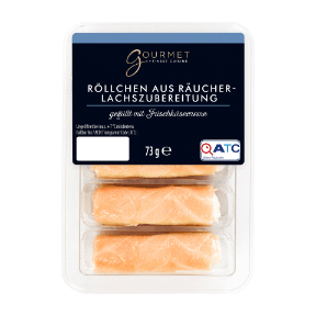 GOURMET FINEST CUISINE Rolki z szynki Serrano/z wędzonego łososia